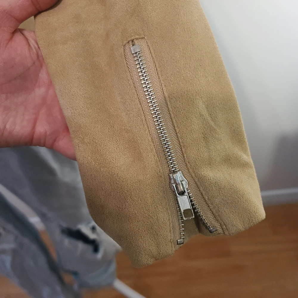 VICI Camel Super Soft Suede Jacket - Picture 5 of 7